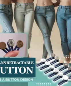 (🎄New Year Hot Sale🎄-48% OFF)Jeans Retractable Button（3 PCS)