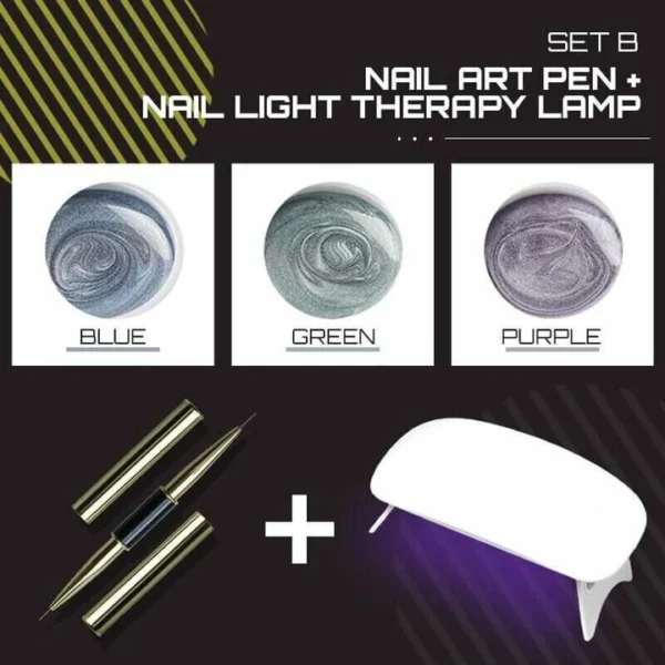 Mirror Metallic Nail Gel