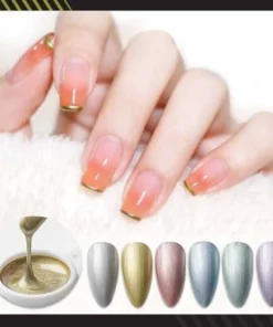 Mirror Metallic Nail Gel