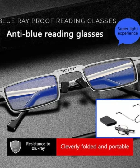 Visionary™: Ultralight Titanium Screwless Foldable Reading Glasses - 2022 Hot Sell 🔥