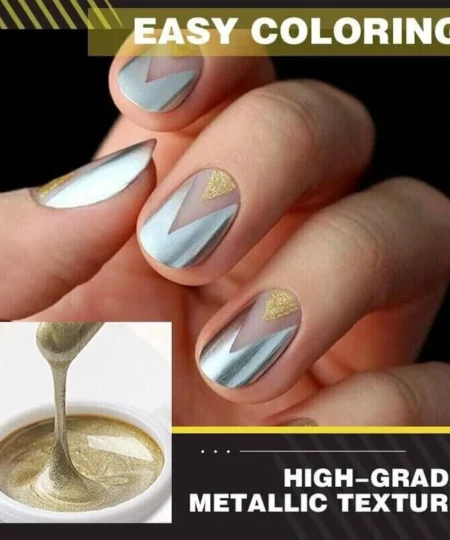 Mirror Metallic Nail Gel