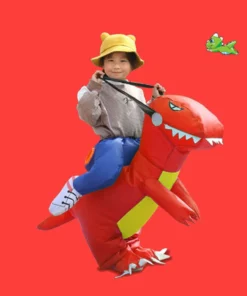 🦖🦖3D Ride Inflatable Dinosaur Costume