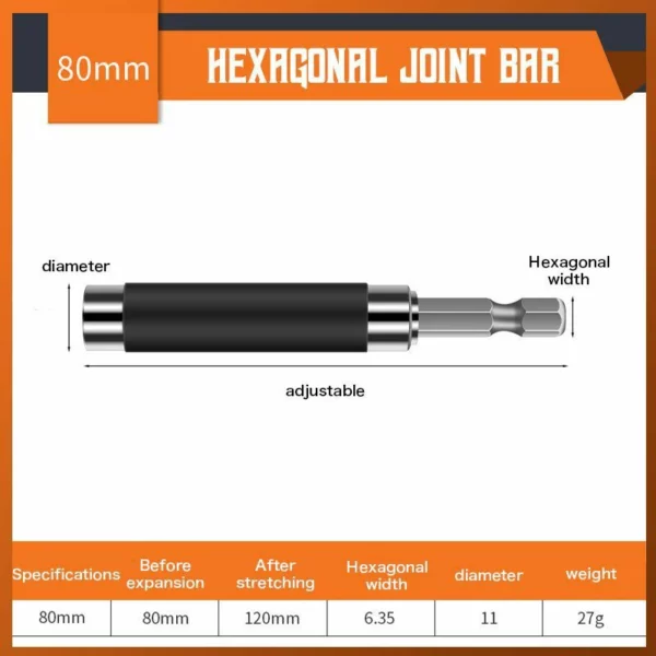 TELESCOPIC HEXAGONAL JOINT BAR（50% OFF）