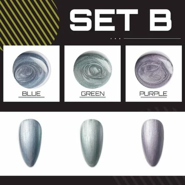 Mirror Metallic Nail Gel