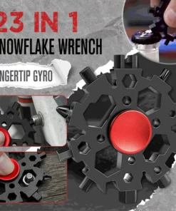 Fingertip Gyro Multifunctional Snowflake Wrench