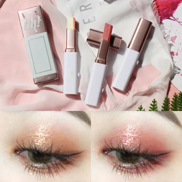 (🔥HOT SALE NOW-Buy 2 Get 1 Free)Glitter-Gradient Eyeshadow Stick