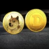 DOGECOIN UV COLOR PRINTING DOGECOIN NEW COMMEMORATIVE COIN