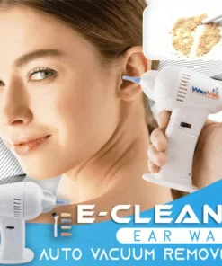 e-Clean™ Ear Wax Auto Vacuum Remover