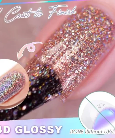 Galaxy Holographic Nail Polish