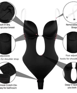 BACKLESS BODY SHAPER BRA