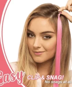 InstaClip-On Colored Hair Extensions