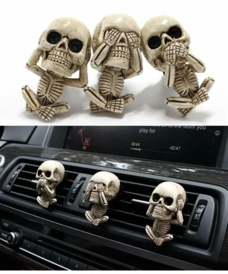 Evil Skull Trio Statue (Set of 3pcs)