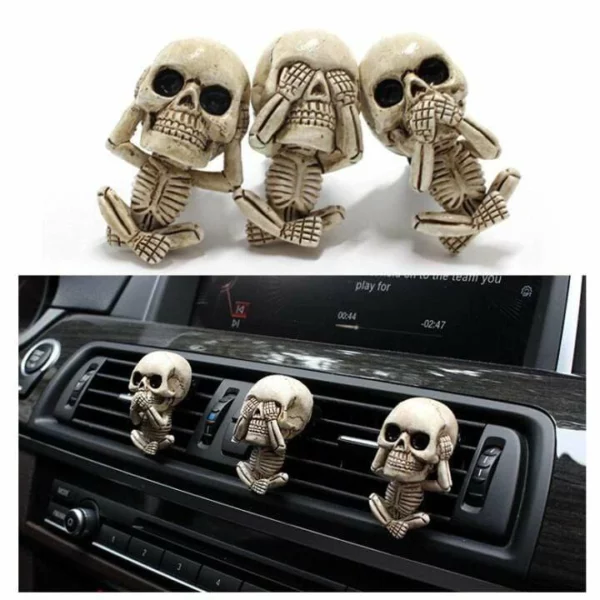 Evil Skull Trio Statue (Set of 3pcs)