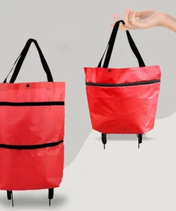 💕Multi-purpose Folding Shopping Bag With Wheels