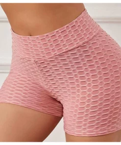 BOW TIGHT HIP LIFT YOGA SHORTS