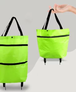 💕Multi-purpose Folding Shopping Bag With Wheels