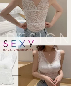 Long Lace Beauty Back Undershirt