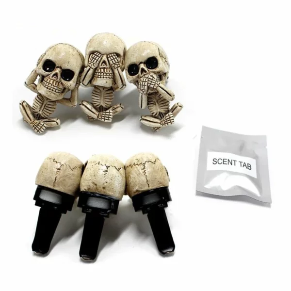 Evil Skull Trio Statue (Set of 3pcs)