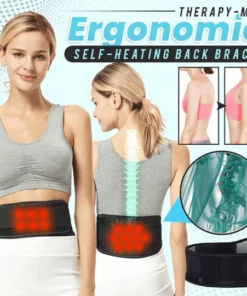 Therapy-Mag™ Ergonomic Self-Heating Back Brace