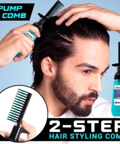 Mess-Free Men's Hair Styling Comb