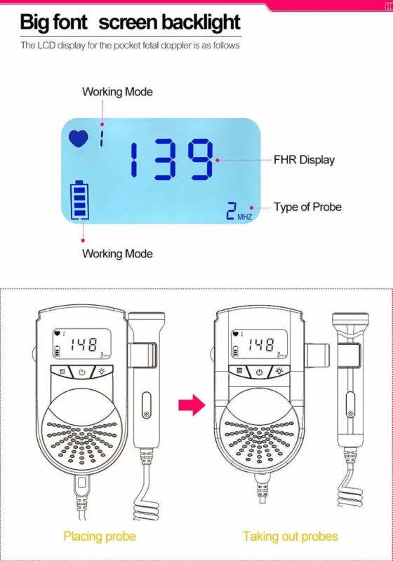 KLAVIMO™ DOPPLER FETAL MONITOR