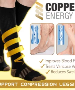 Copper-Energy Support Compression Socks