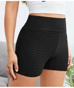 BOW TIGHT HIP LIFT YOGA SHORTS