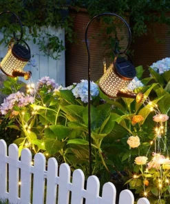 💦Last Day 70% OFF- Solar Waterfall Lights💐