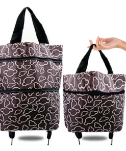 💕Multi-purpose Folding Shopping Bag With Wheels