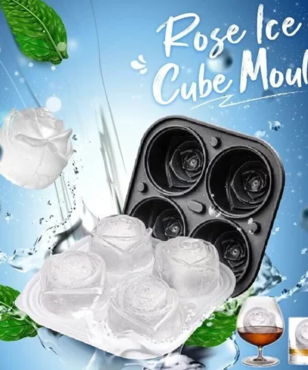 🍃Spring Sale 50% OFF-Large Rose Ice Cube Mould🧊🍹