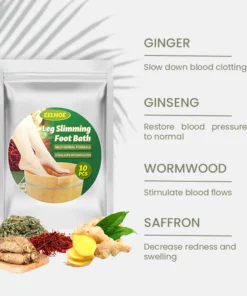 Natural Lymphatic Ginger Foot Soak