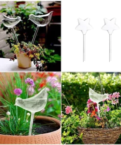 Self-Watering Plant Glass Bulbs