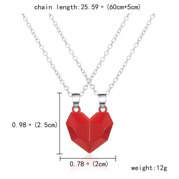 Magnetic Heart Necklace