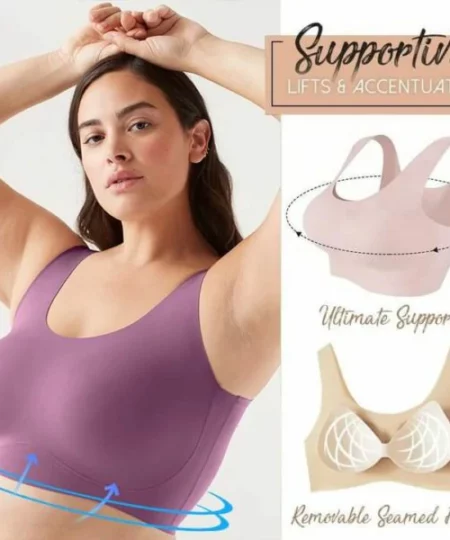 Real Plus Size Comfort Bra(Anti-Uniboob)