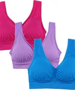 Seamless Push Up Bra Plus Set of 3