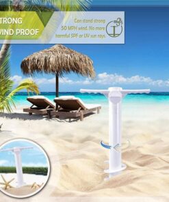 FunCozy® Beach Umbrella Support & Hold Set