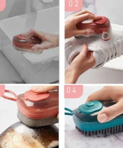 2 In 1 Automatic Liquid Adding Cleaning Brush