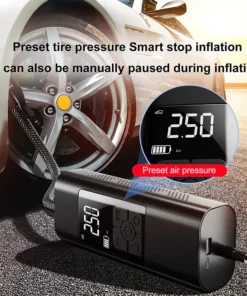 🚲Car Owner Denefits🚗 - Multifunctional Portable Car Air Pump（👍Essential artifact for home travel）