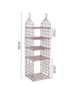 Foldable Wardrobe Multilayer Storage Rack