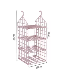 Foldable Wardrobe Multilayer Storage Rack