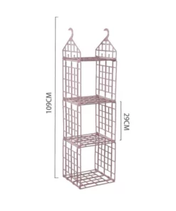 Foldable Wardrobe Multilayer Storage Rack