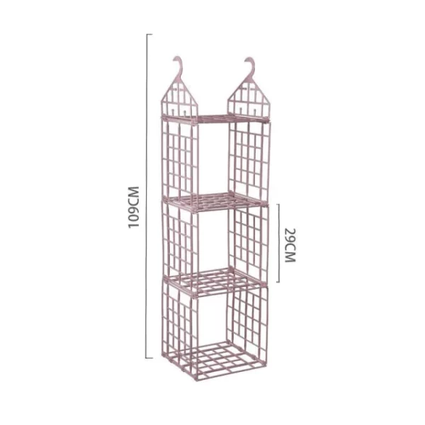 Foldable Wardrobe Multilayer Storage Rack