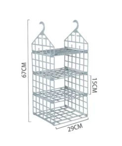 Foldable Wardrobe Multilayer Storage Rack