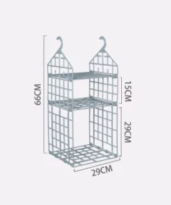 Foldable Wardrobe Multilayer Storage Rack