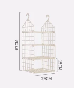 Foldable Wardrobe Multilayer Storage Rack