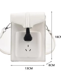 Creative Socket Plug Shoulder Women Bags