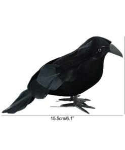 Black Crow Halloween Home Decor