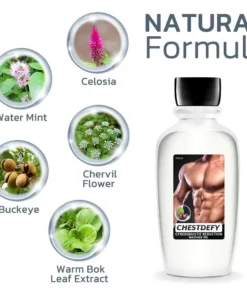 ChestDefy Gynecomastia Reduction Massage Oil