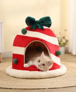 Christmas Decoration Gift Box Pet Nest