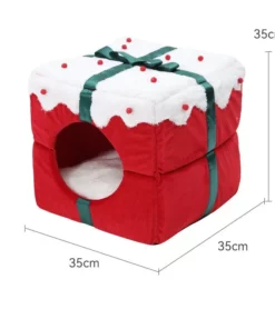 Christmas Decoration Gift Box Pet Nest